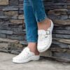 Flyflot Italia Sueco Blanco con flores - Imagen 2