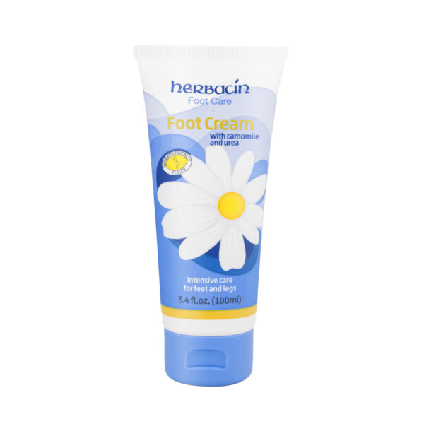Mejora la circulación <u>Herbacin Foot Care Foot Cream 100ml</u>
