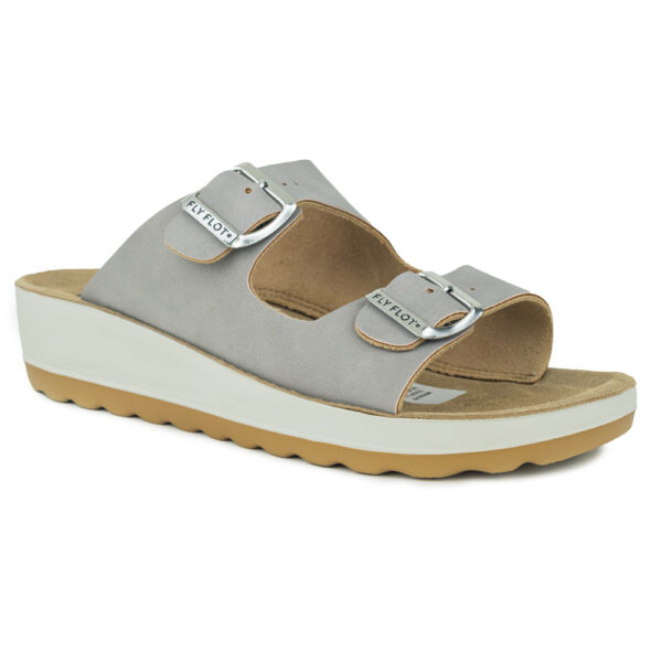 Fly Flot Women Sandal Grey