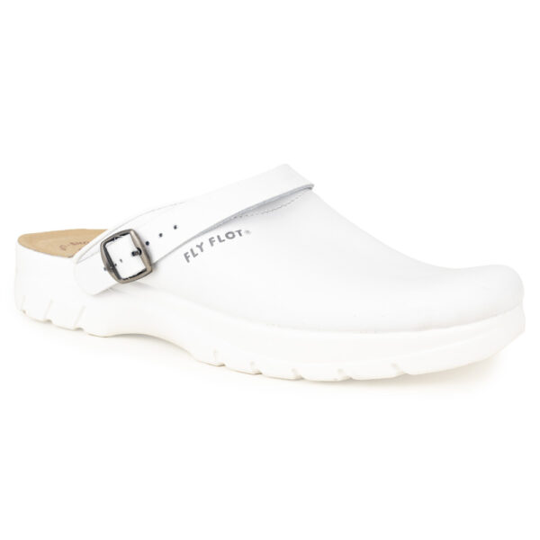 FlyFlot Women Clog White