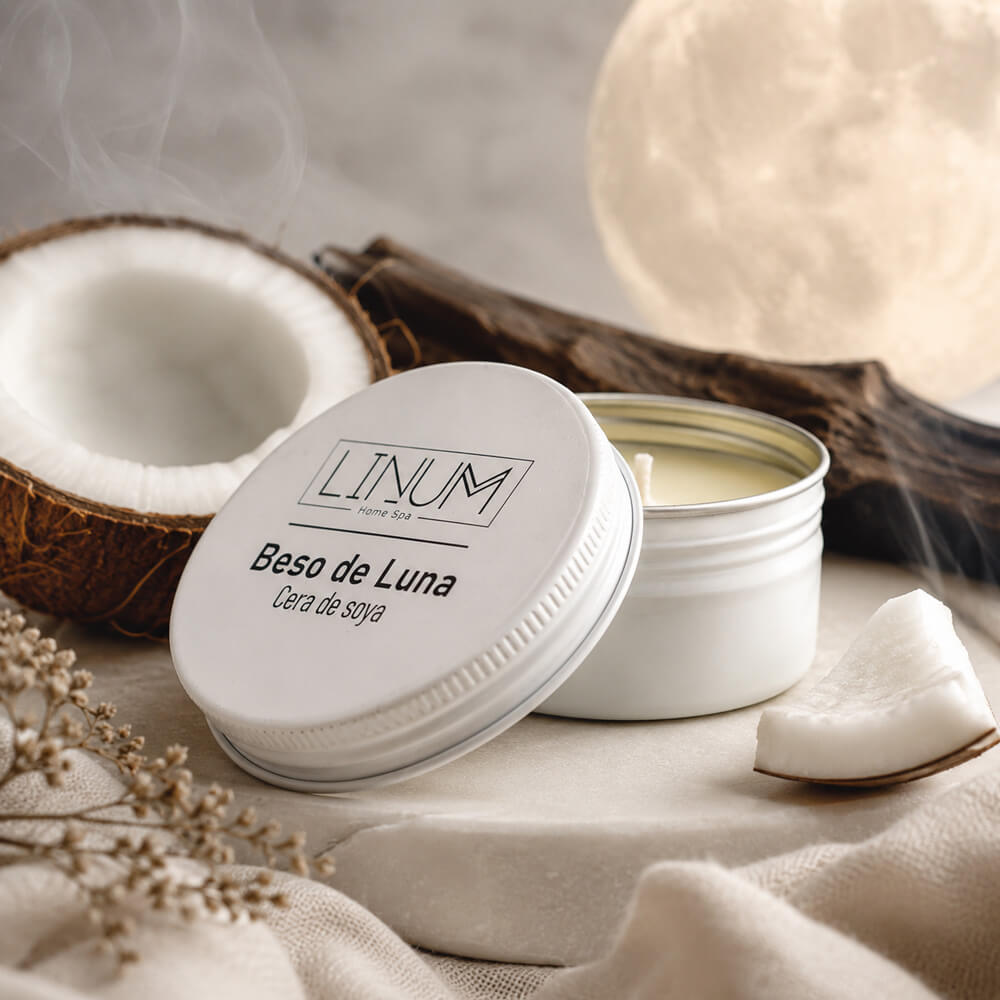 Beso de Luna Mini Tin 50ml <Linum Home Spa>