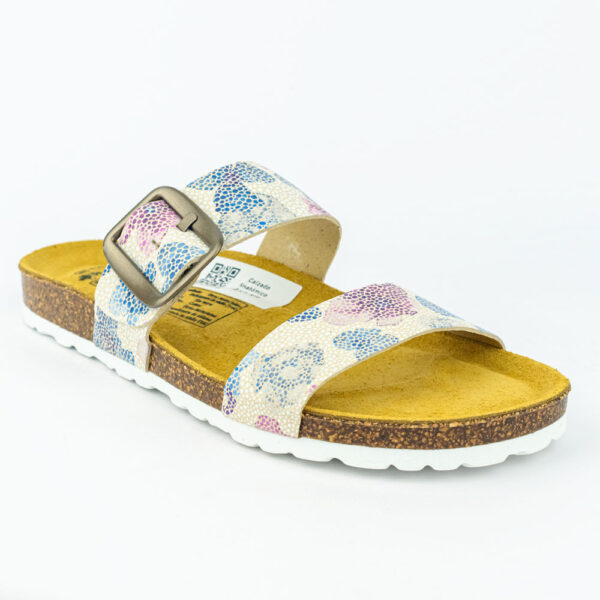 Biosandalias Dos Correas Beige