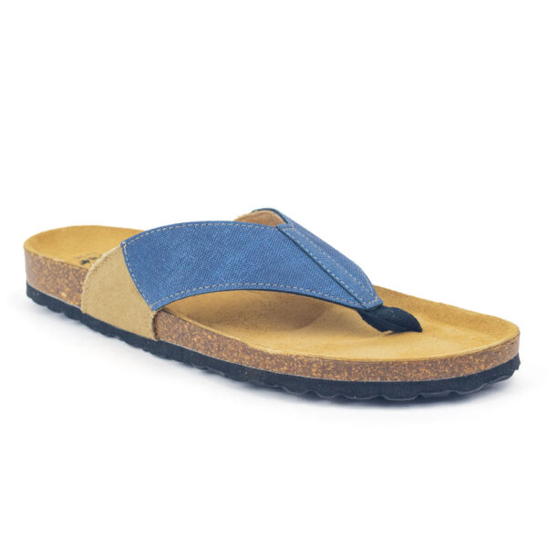 Biosandalias Caballero Azul Marino