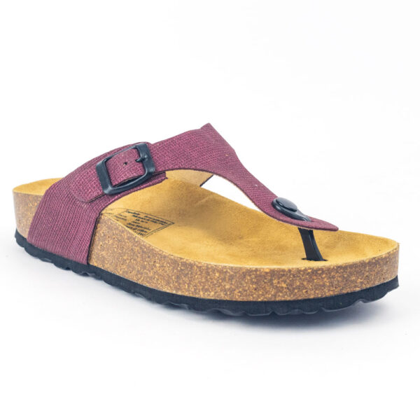 Biosandalias Dama Bordeaux