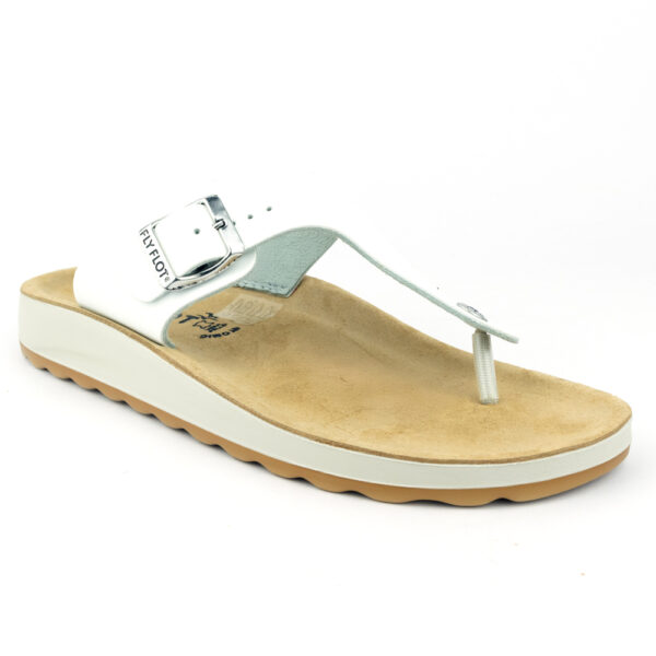 Fly Flot Sandalia White