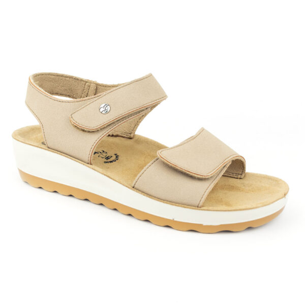 Fly Flot Sandalia Beige con correa