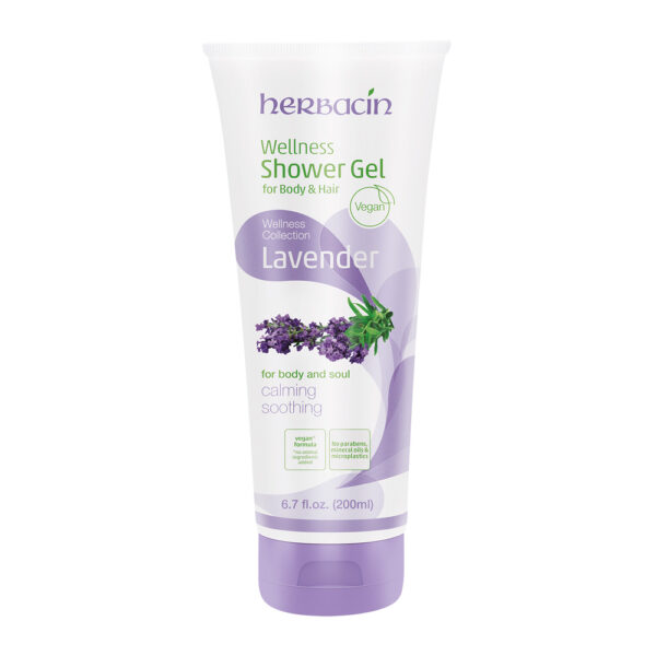 Gel de Baño <u>Herbacin Wellness Shower Gel Lavender 200ml</u>
