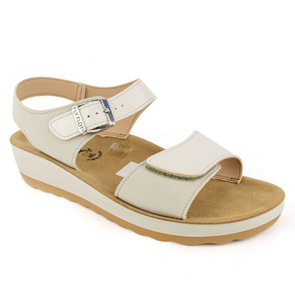 Fly Flot Sandalia Ivory