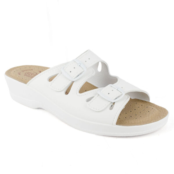 Fly Flot Sandalias con correas Blanca