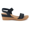 Dr. Barg Sandalia de confort Negra - Imagen 2
