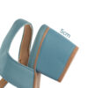 Dr. Barg Sandalia de confort Aquamarina - Imagen 3
