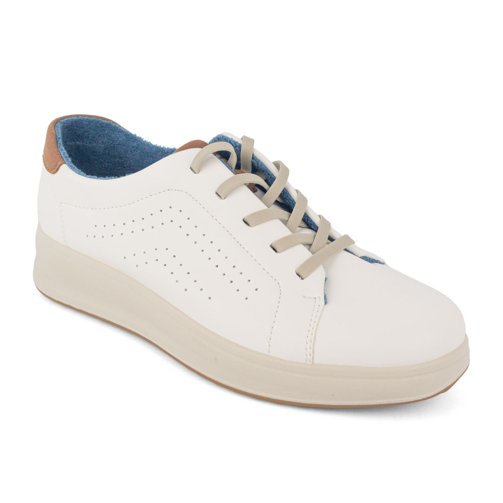 Fly Flot Estilo Deportivo White Silver