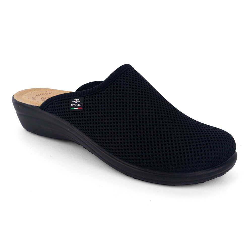 Fly Flot Zueco anatómico Negro