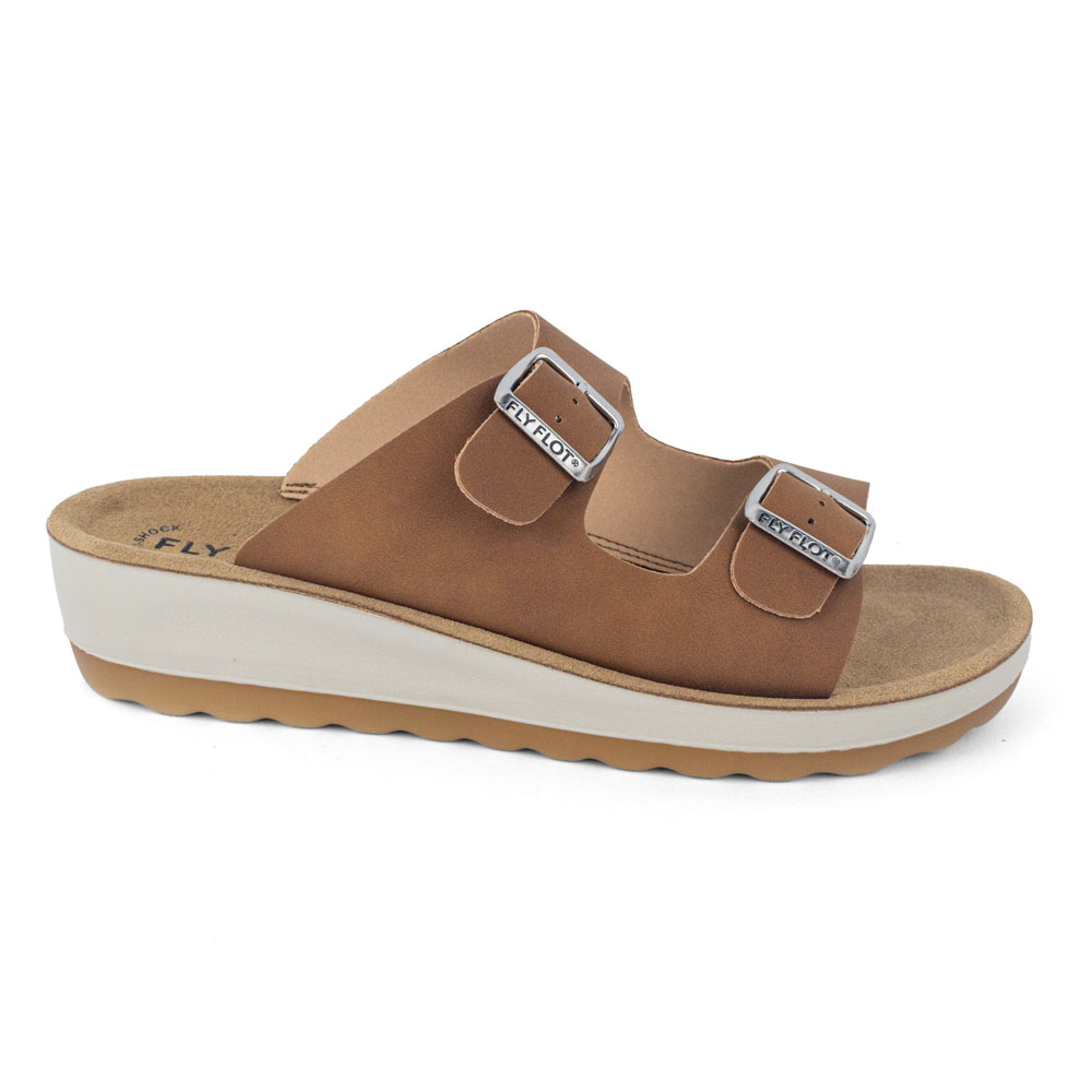 Fly Flot Sandalia Tan Nubuck - Imagen 4