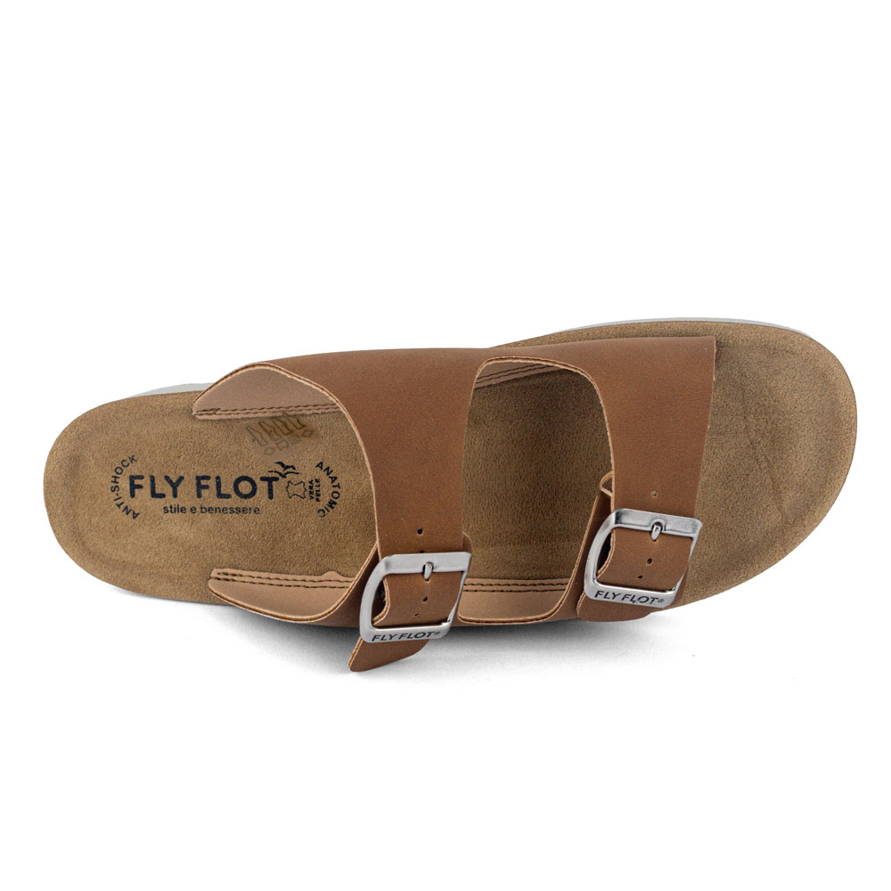 Fly Flot Sandalia Tan Nubuck - Imagen 2