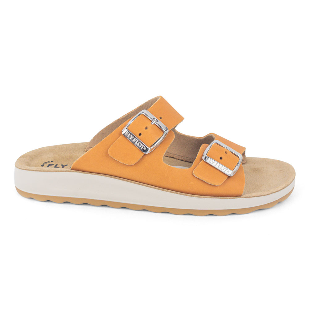 Fly Flot Sandalias Doble Hebilla Naranja - Imagen 3
