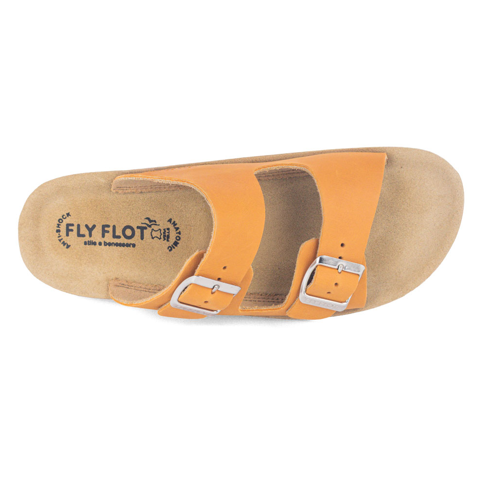 Fly Flot Sandalias Doble Hebilla Naranja - Imagen 2