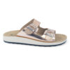 Fly Flot Sandalias Doble Hebilla Metálica Rose Gold - Imagen 2