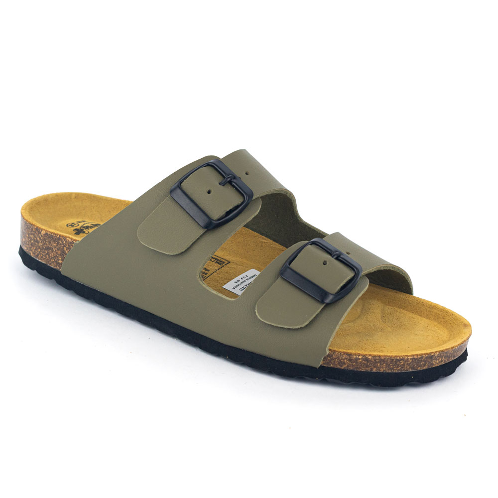 Biosandalias Formentera Kaki