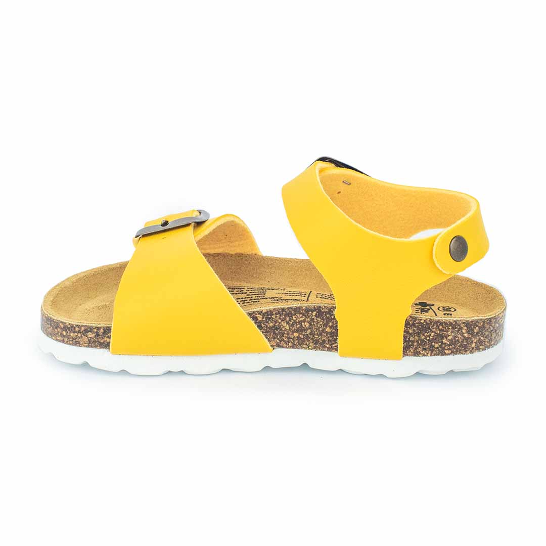 Biosandalias Kids Mostaza doble hebilla - Imagen 2