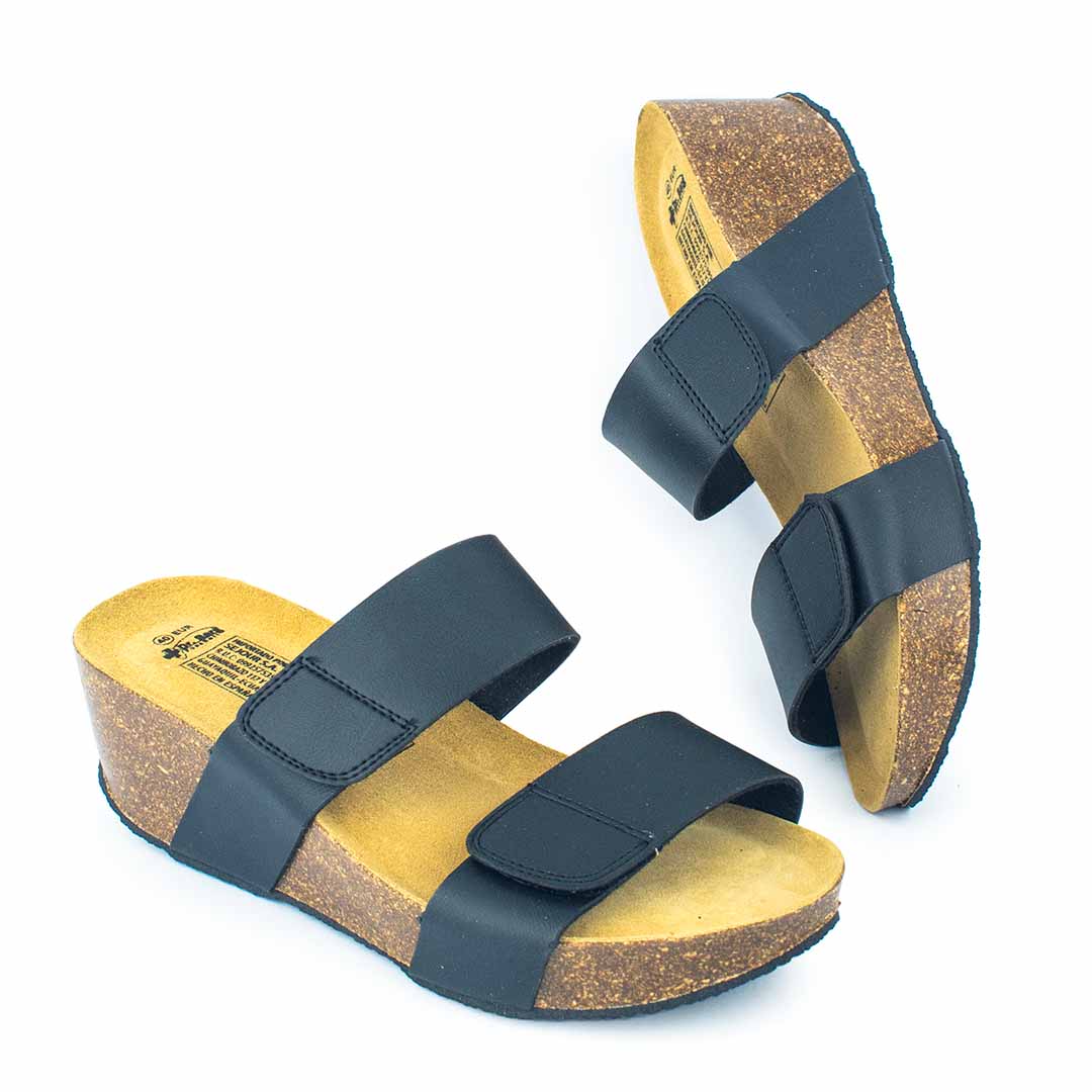 Biosandalias Plataforma Negra - Imagen 3