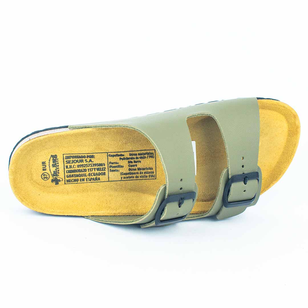 Biosandalias Formentera Kaki - Imagen 4