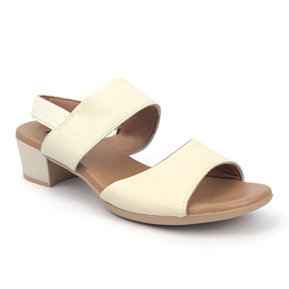 Dr.Barg Tacón Beige Marfil