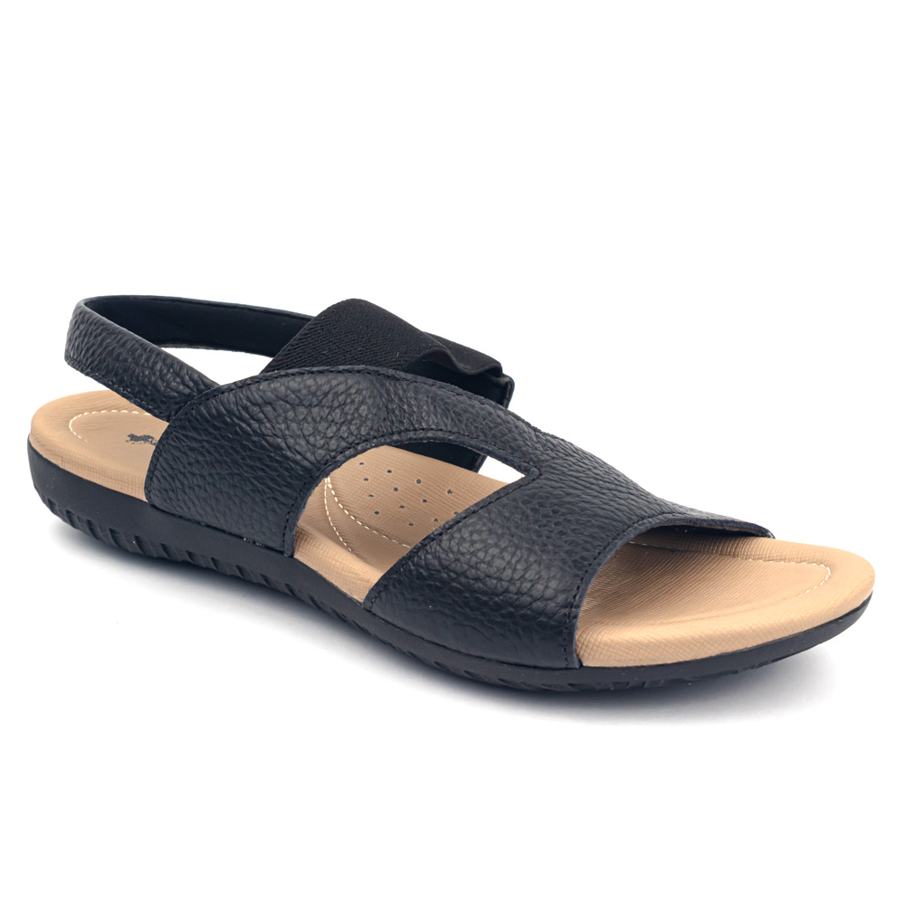 Dr.Barg Sandalia comfort baja Negra