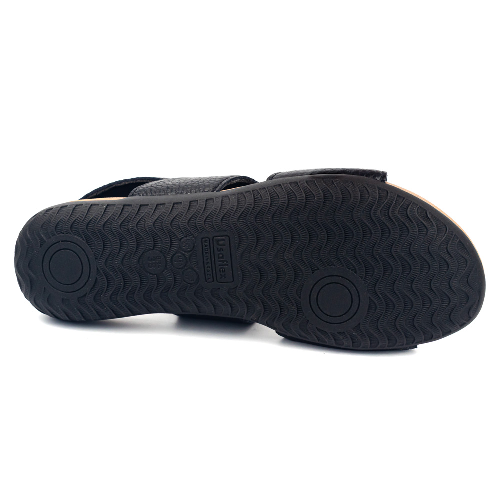 Dr.Barg Sandalia comfort baja Negra - Imagen 2