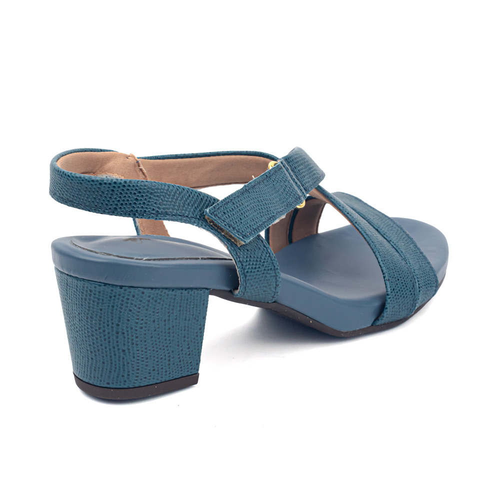 Dr.Barg Tacón Bloque Azul Esmeralda - Imagen 3