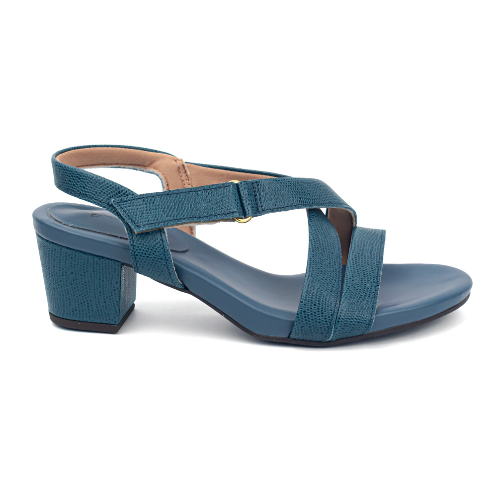 Dr.Barg Tacón Bloque Azul Esmeralda - Imagen 2