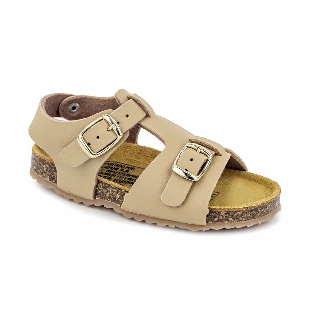 Biosandalias Kids Taupe