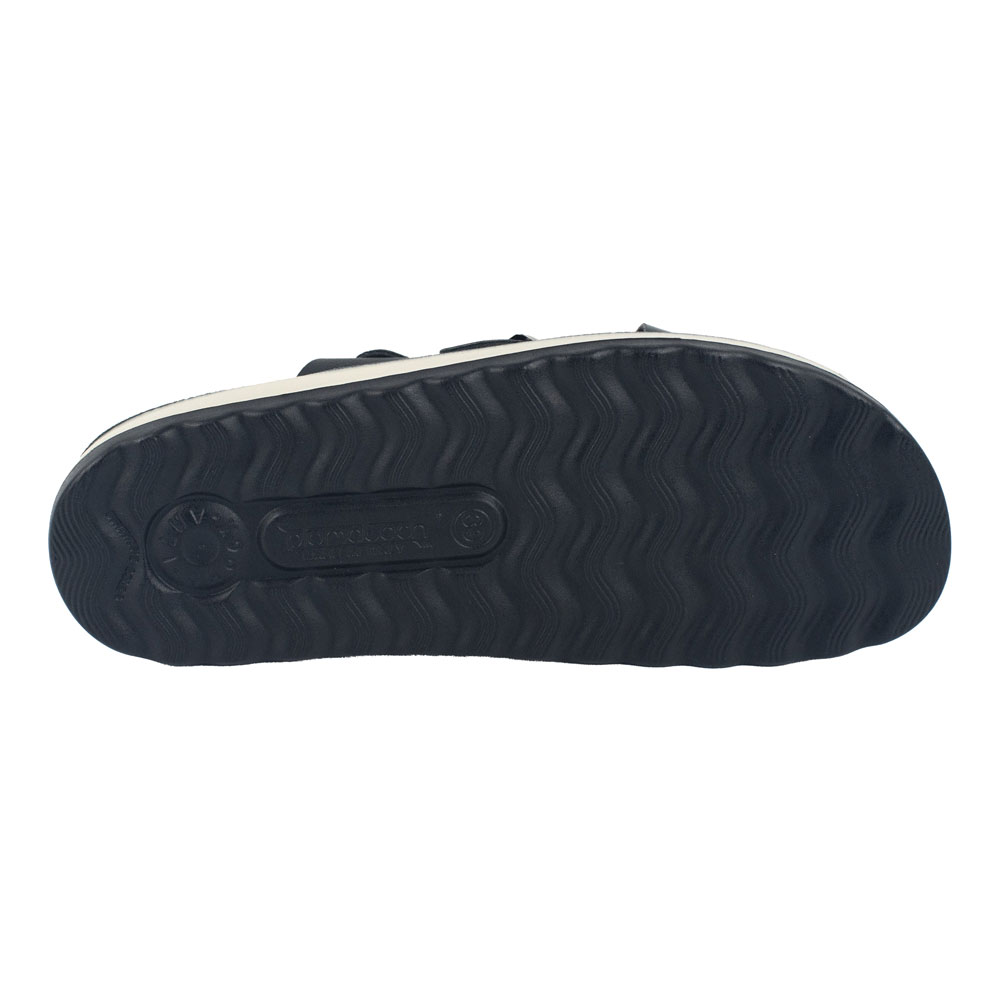 Fly Flot Sandal Negra cruzada - Imagen 3